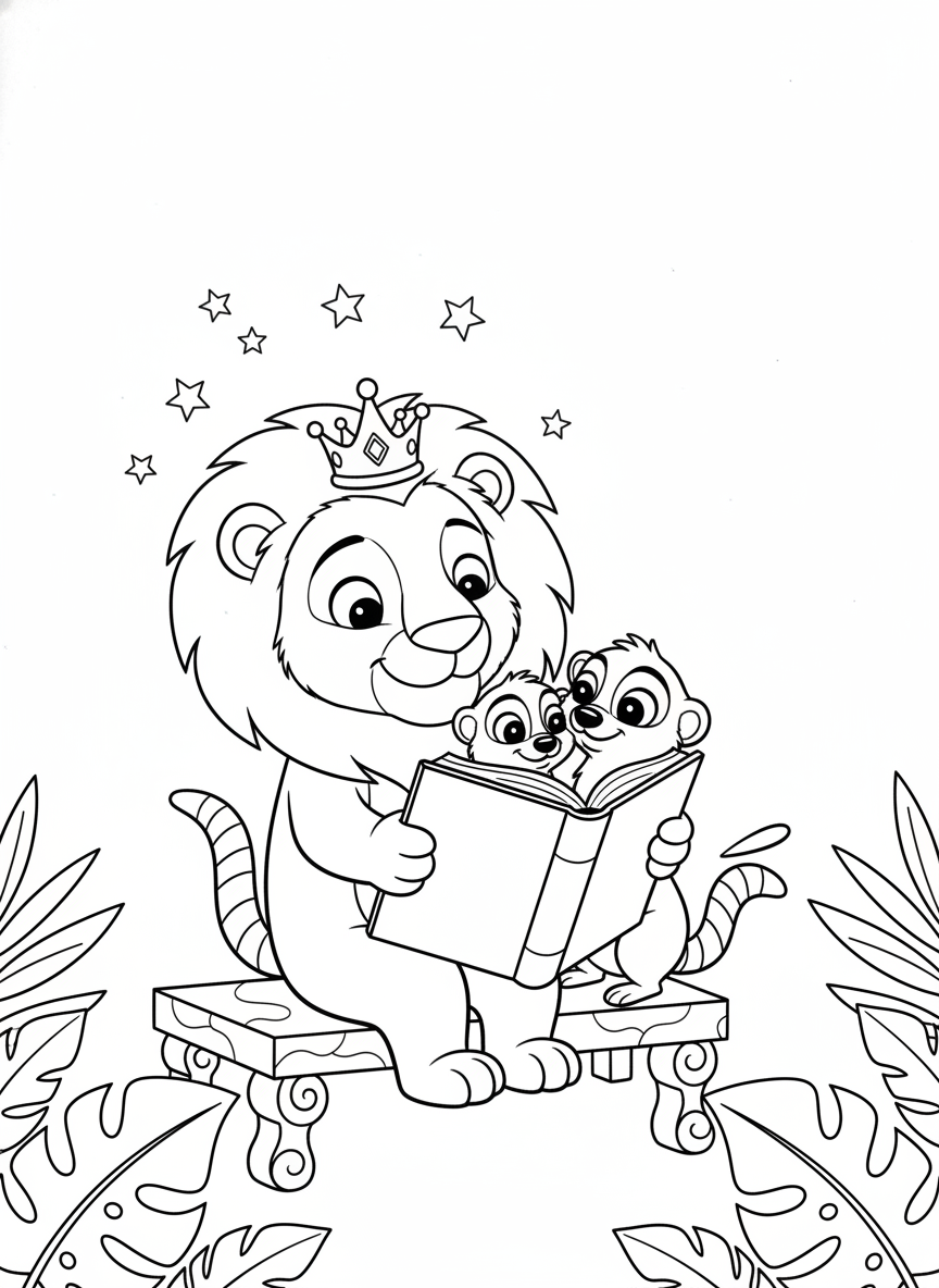 獅子王與狐獴的故事時間