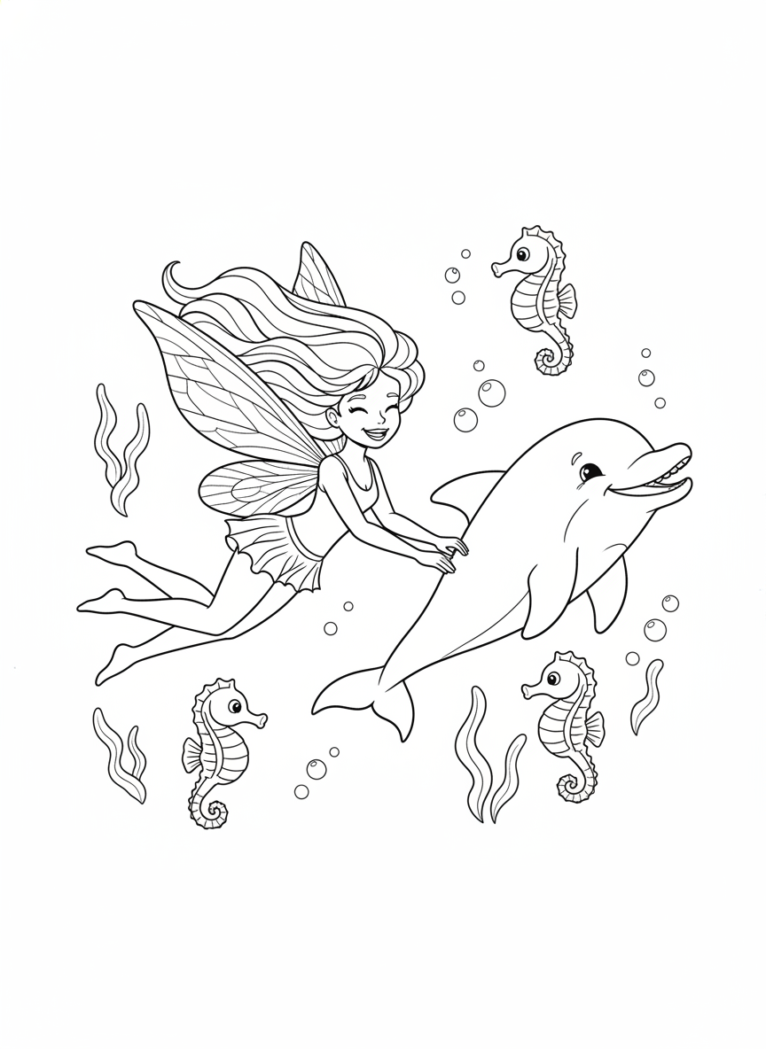 Ocean Fairy & Dolphin Adventure